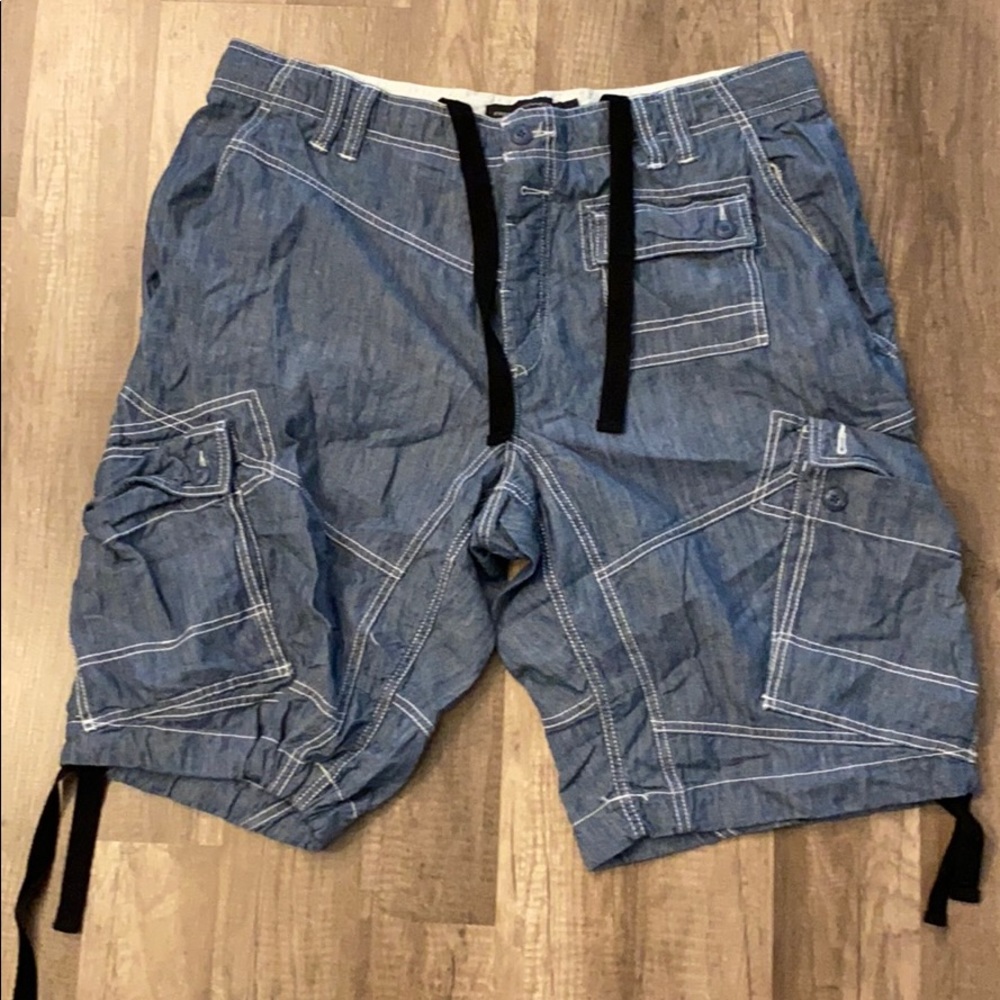 French Connection Denim Cargo Shorts